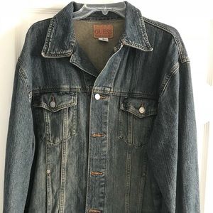 Men’s Denim Guess Blue Jean Jacket